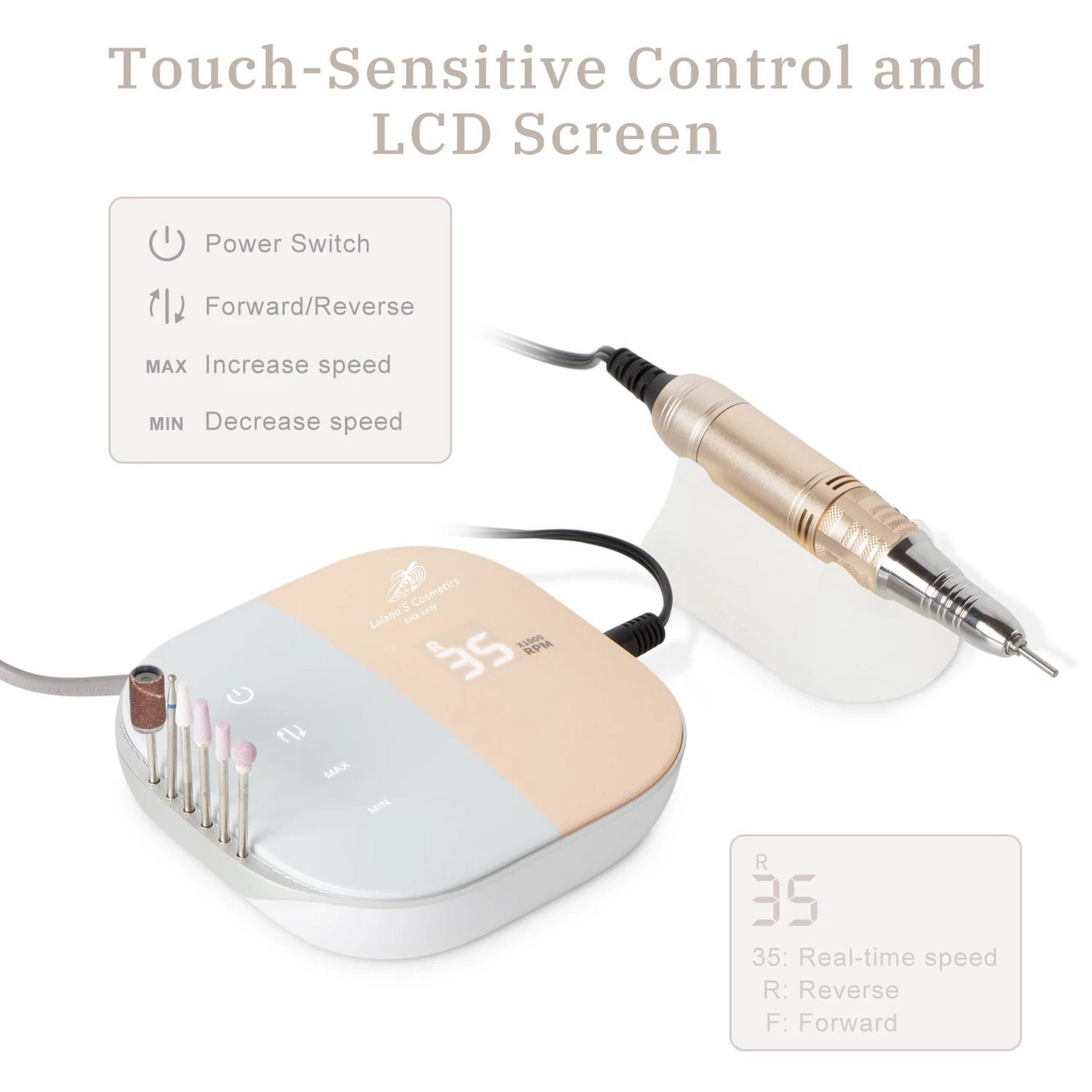 Glätteisen IPL Haartrockner Gesicht Mitesserentferner Warmluftbürste Lockenstab Pinzette Schwamm Maniküre Pediküre Set Epilierer Anti Aging Elektrische Zahnbürste Lalano’S Cosmetics Elite Lady Gesichtsreinigungsbürste Silikon Hornhautentferner Haarbürste