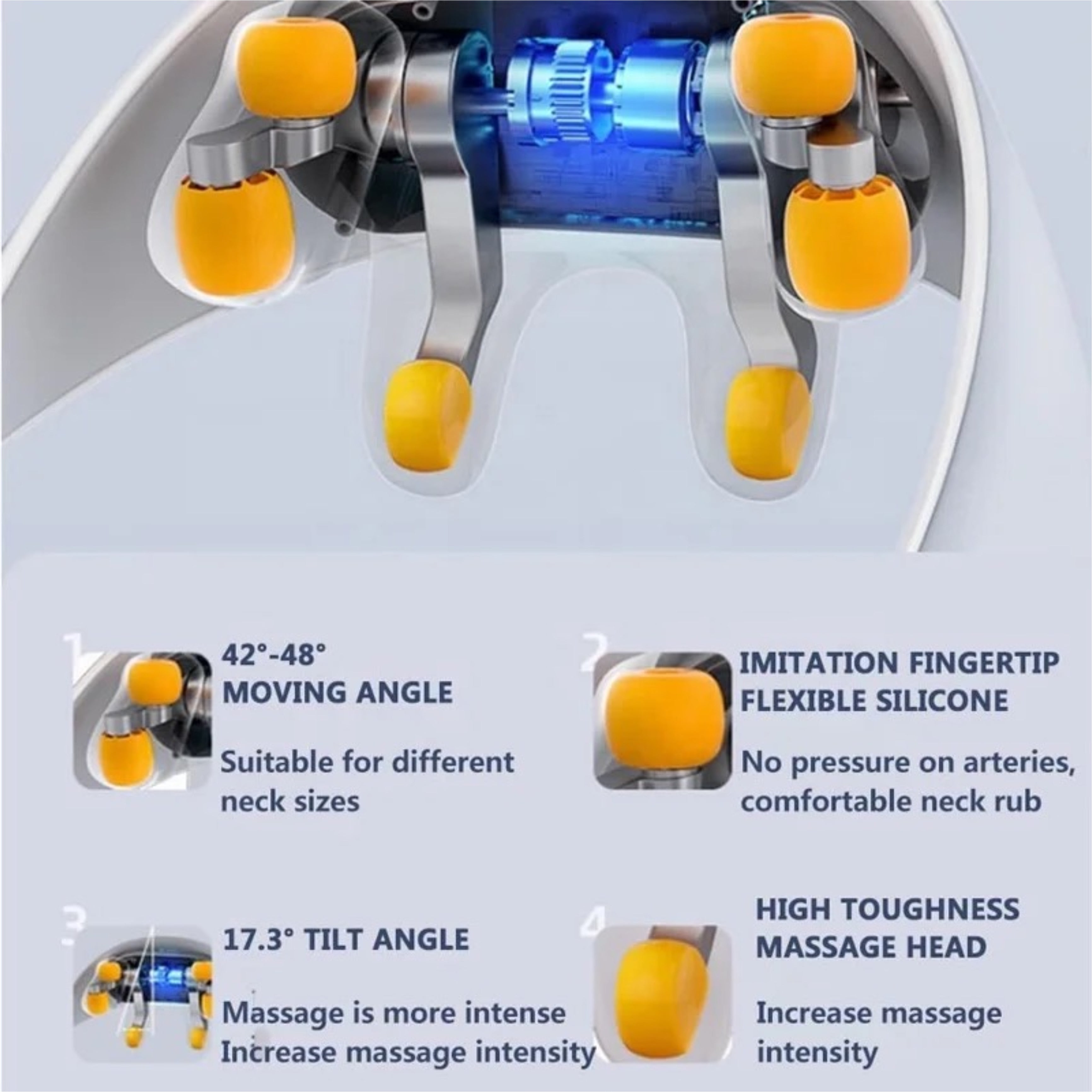 6D Massage Shiatsu-Gerät - Lalano’S Cosmetics 