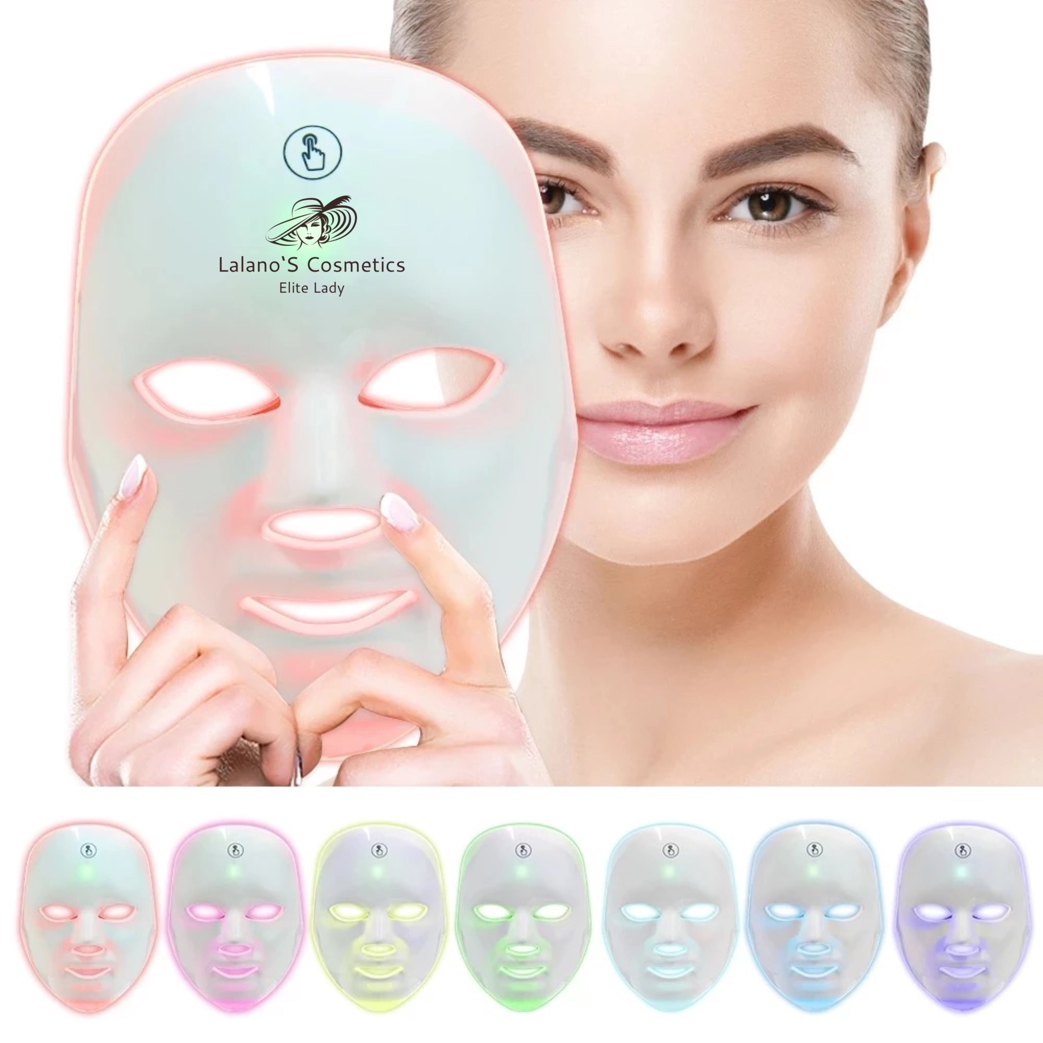 LED Gesichtsmaske, Anti-Aging-Gerät, Light facial BeautyMaske - Lalano’S Cosmetics 