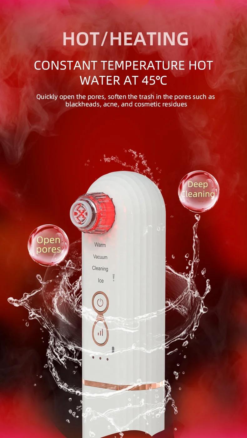 Porenreiniger mit Vakuum, Hot & Cool Funktion