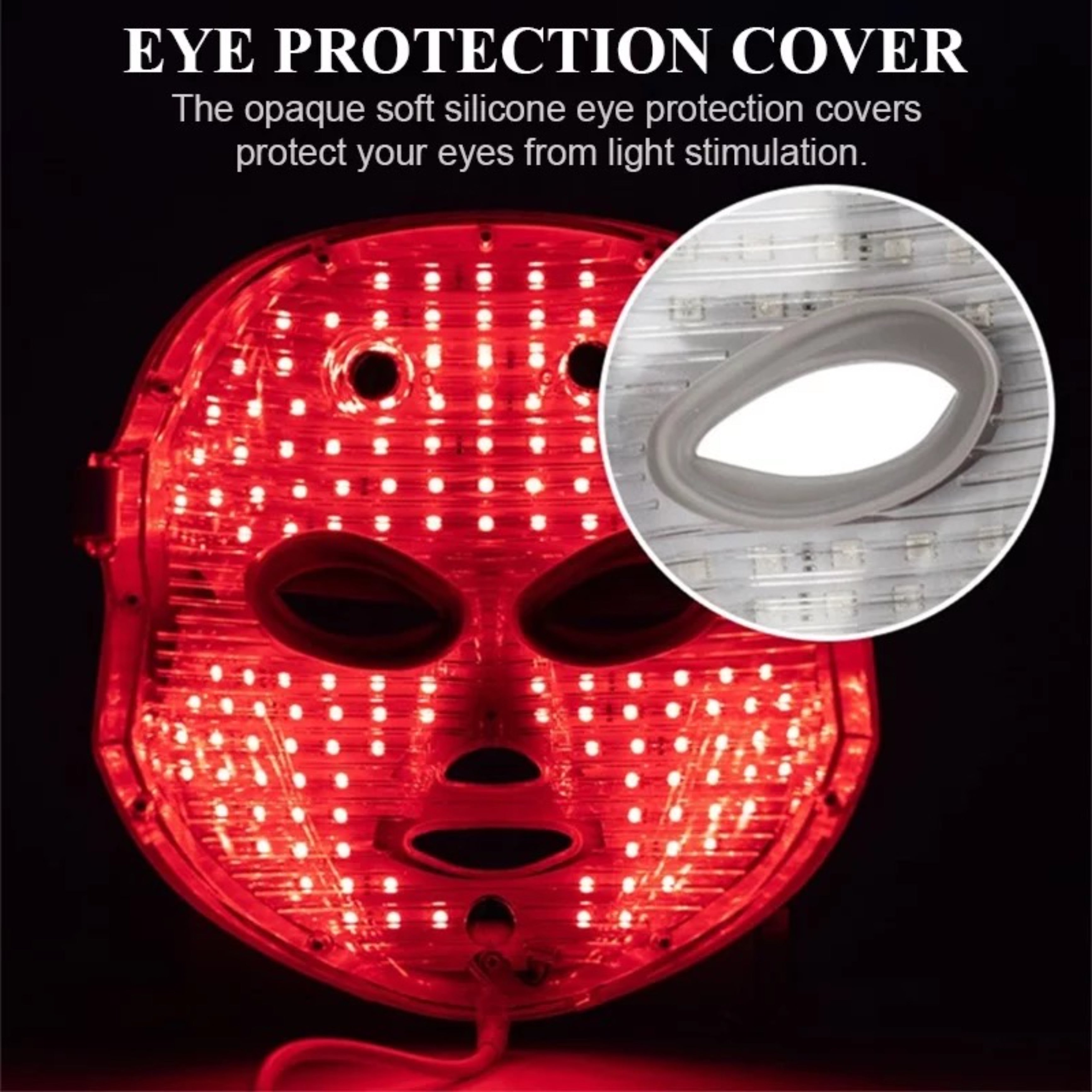 LED Gesichtsmaske, Anti-Aging-Gerät, Light facial BeautyMaske - Lalano’S Cosmetics 