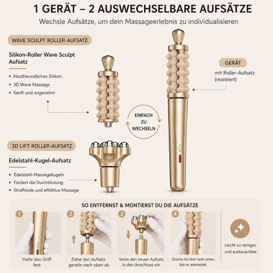 Gesichtsmassagegerät 2-in-1 Beauty Massager Lalano’S Cosmetics Sculptlift Pro - Lalano’S Cosmetics 