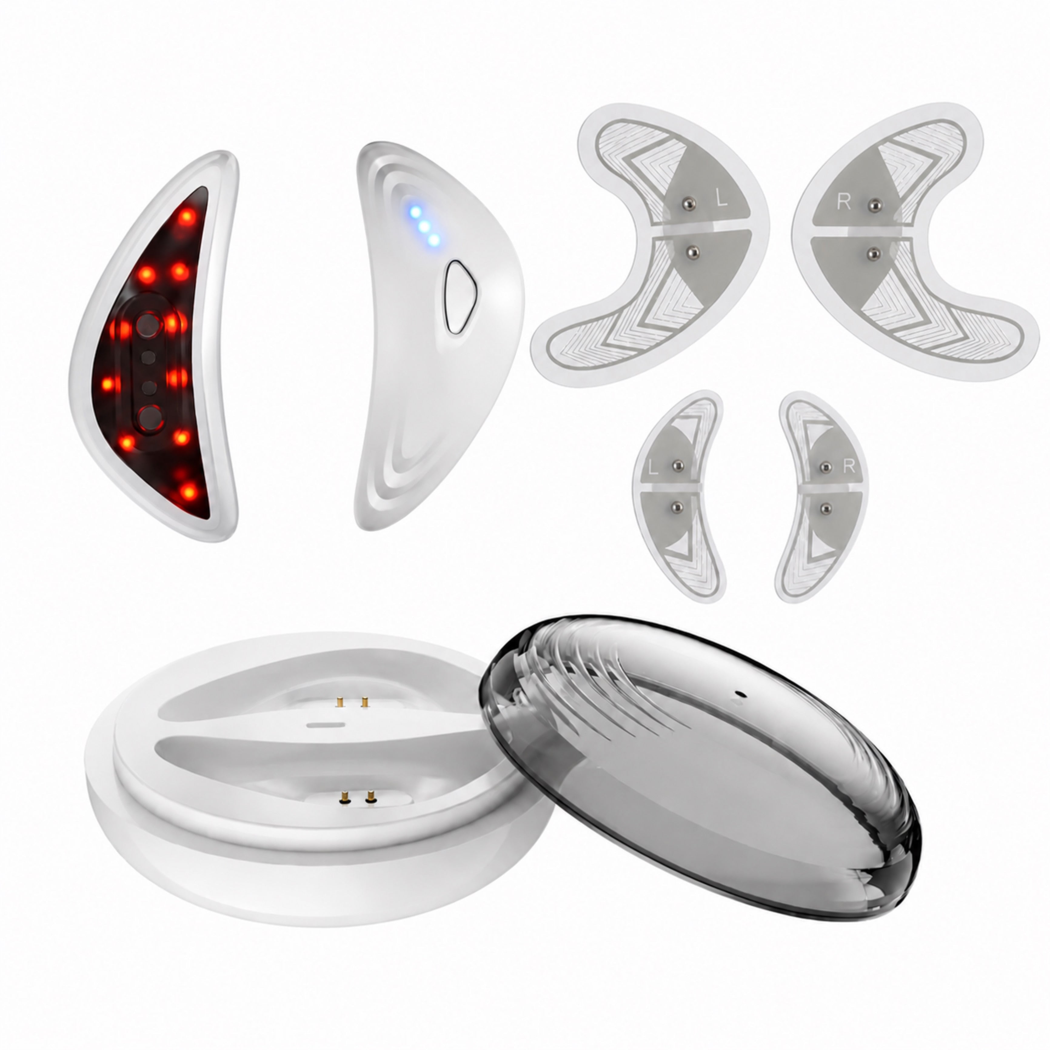 Gesichtsmassagegerät LUMIÉRA EyeLift Pro Augenmassagegerät mit Rotlicht & Mikrostrom - Lalano’S Cosmetics 