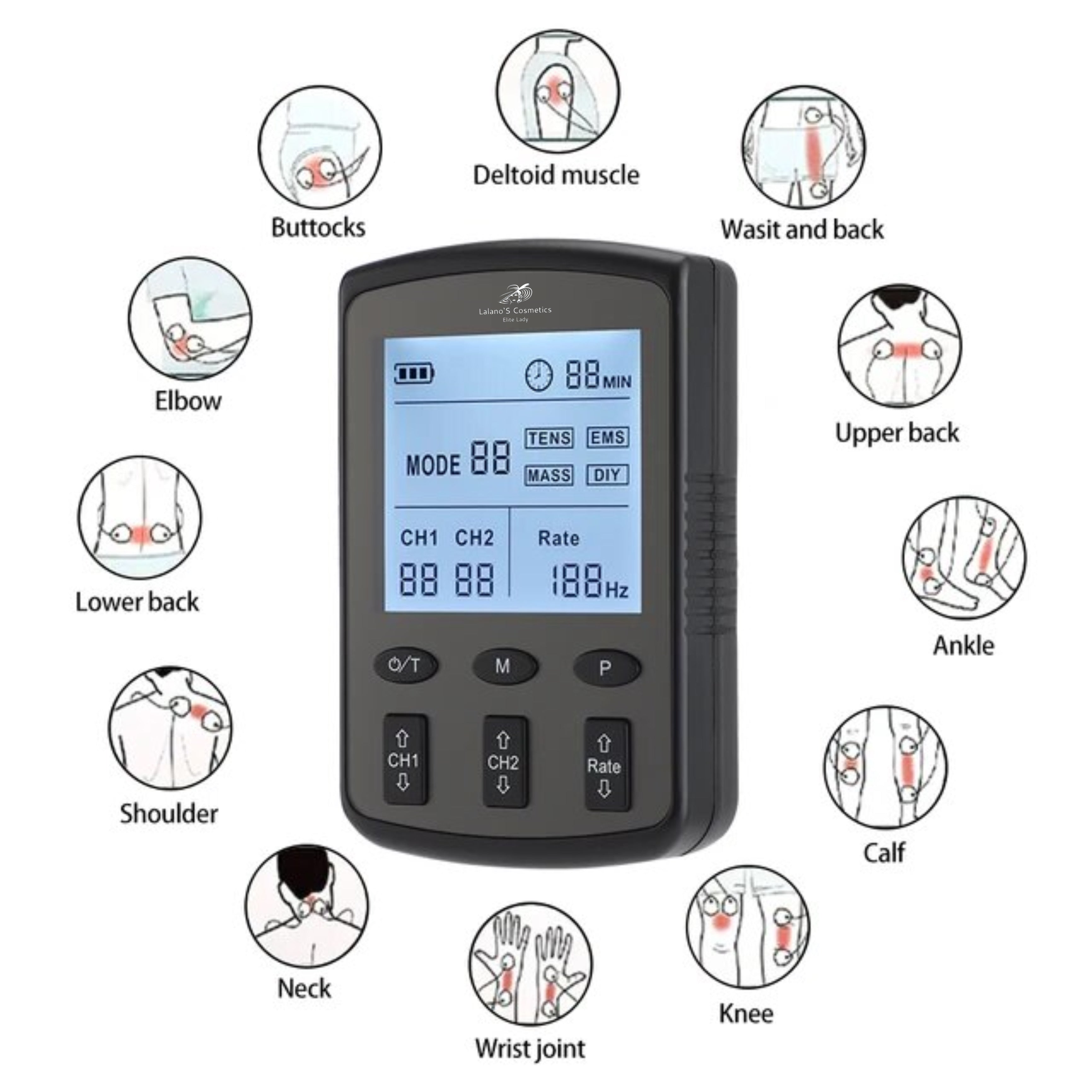 Strong Physio Tens &EMS - Lalano’S Cosmetics 