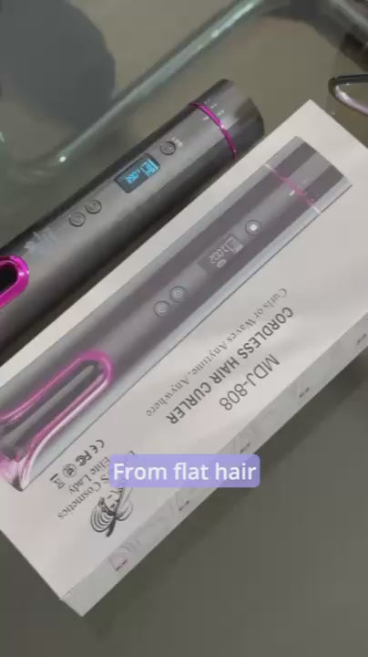 Lalanos Smart Hair Curler - Anwendung