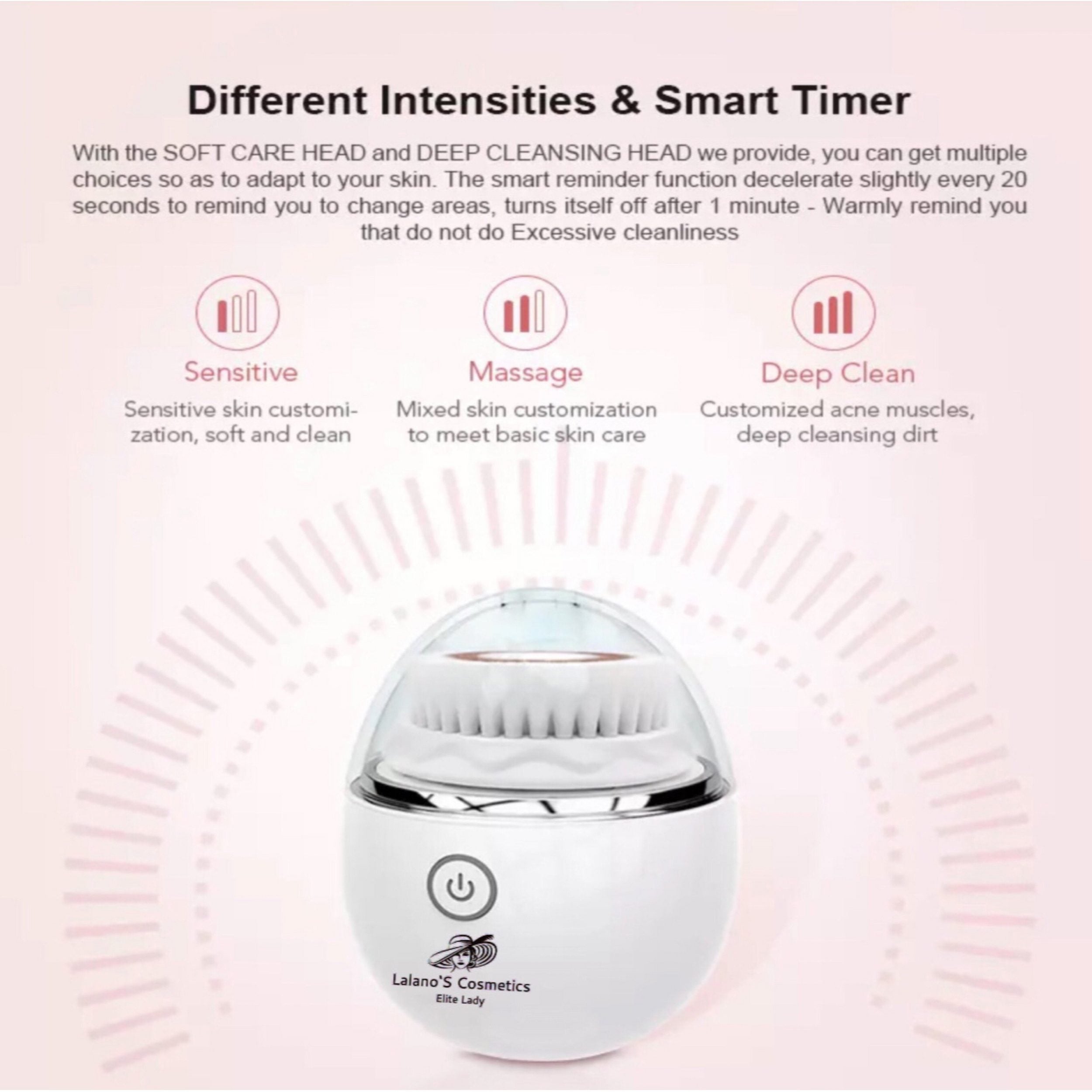 Glätteisen IPL Haartrockner Gesicht Mitesserentferner Warmluftbürste Lockenstab Pinzette Schwamm  Maniküre Pediküre Set Epilierer Anti Aging Elektrische Zahnbürste  Lalano’S Cosmetics Elite Lady Gesichtsreinigungsbürste Silikon Hornhautentferner Haarbürste